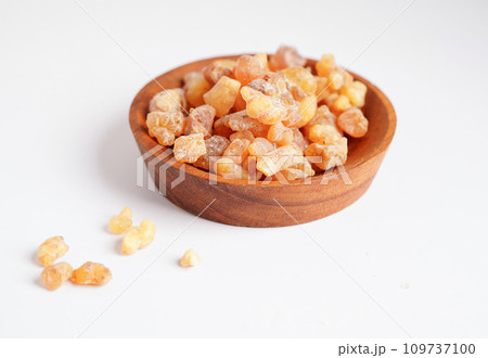 Frankincense or olibanum aromatic resin used in incense and perfumes. Frankincense or olibanum aromatic resin used in incense and perfumes. 109737100