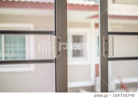 mosquito net wire screen on house window protection against insect mosquito net wire screen on house window protection against insect 109738748