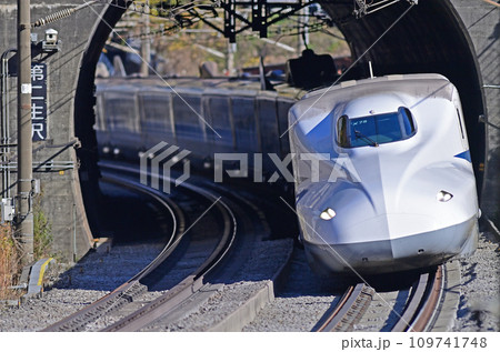 東海道新幹線　新横浜ー小田原　JR東海　N700A系　X75編成（東京）　のぞみ　ひかり　こだま 109741748
