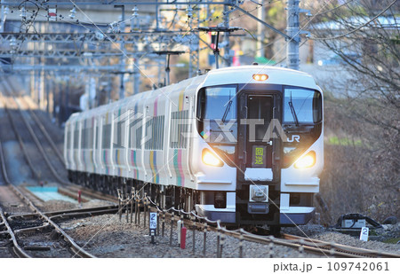 中央本線 四方津ー上野原 JR東日本 E257系 M-110編成(松本) あずさ かいじ 中央本線 四方津ー上野原 JR東日本 E257系 M-110編成(松本) あずさ かいじ 109742061