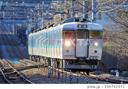中央本線　四方津ー上野原　JR東日本　115系　C3編成（長野） 109742071