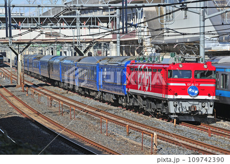 東北本線　赤羽ー尾久　JR東日本　EF81-95（田端）＋24系（尾久）　北斗星 109742390