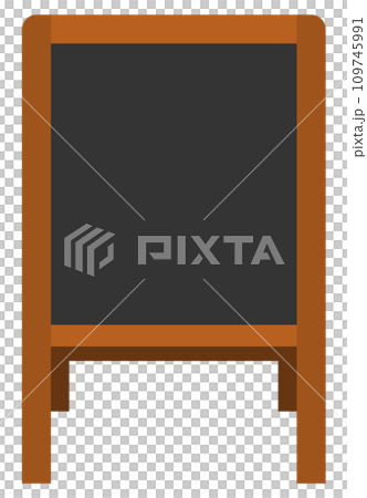 Illustration of a blackboard board for writing messages and making announcements Illustration of a blackboard board for writing messages and making announcements 109745991
