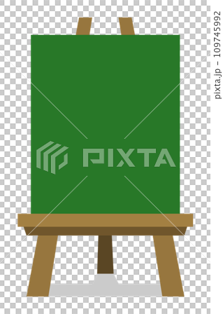 用於編寫訊息和發佈公告的黑板的插圖 用於編寫訊息和發佈公告的黑板的插圖 109745992