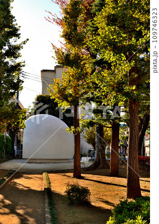 渋谷区　七号通り公園トイレの風景 109746323