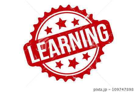 Learning Rubber Stamp Seal Vector 109747898