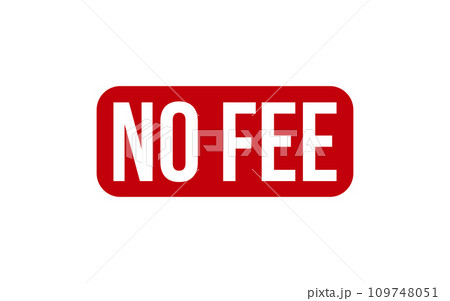 No Fee Rubber Stamp Seal Vector No Fee Rubber Stamp Seal Vector 109748051