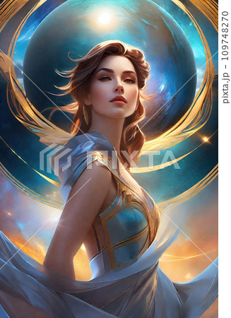 美しい女性のポートレート 美しい女性のポートレート 109748270