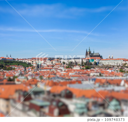 View of Stare Mesto Old City, St. Vitus Cathedral 109748373