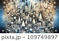 都会のホワイトクリスマス 109749897