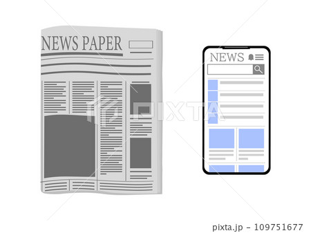 新聞とウェブニュース 新聞とウェブニュース 109751677