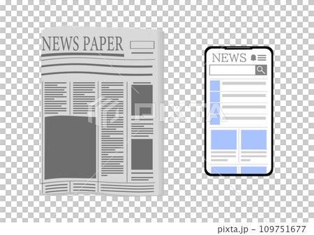 報紙和網路新聞 109751677