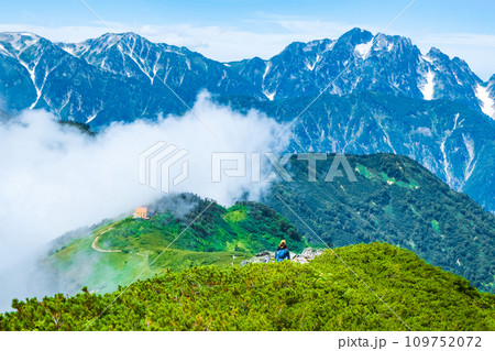 夏の爺ヶ岳登山(爺ヶ岳南峰~種池山荘) 夏の爺ヶ岳登山(爺ヶ岳南峰~種池山荘) 109752072