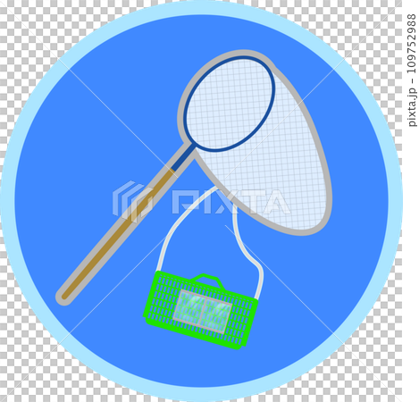 Insect net and insect cage icon Insect net and insect cage icon 109752988