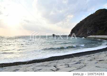 大津島／回天訓練基地周辺を望む(山口県周南市)【2023.11】 109754263