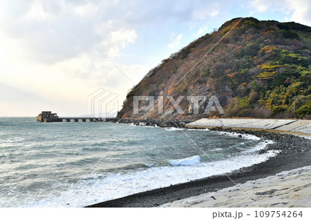 大津島／回天訓練基地周辺を望む(山口県周南市)【2023.11】 109754264