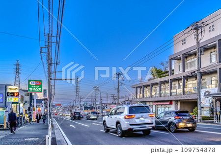 横浜市泉区の都市風景 踊場駅 横浜市泉区の都市風景 踊場駅 109754878