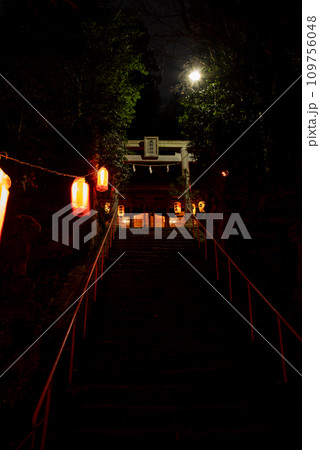 兵庫県 美方郡 香美町 村岡区 黒野神社の初詣2023年元旦 兵庫県 美方郡 香美町 村岡区 黒野神社の初詣2023年元旦 109756048