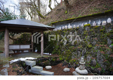 兵庫県 美方郡 新温泉町 湯村温泉 荒湯周辺の景色　2023年1月 109757084