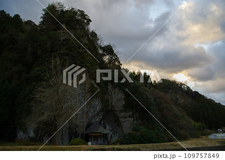 島根県 出雲市 朝山町　岩根寺周辺の景色　2023年1月 109757849