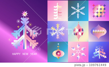 2024 CHRISTMAS NEON BAUHAUS BANNER 2024 CHRISTMAS NEON BAUHAUS BANNER 109761449
