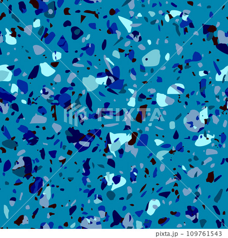 Terrazzo flooring seamless pattern. Background with textured surface 109761543