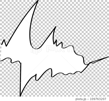 Manga-style dynamic illustration parts 109763207