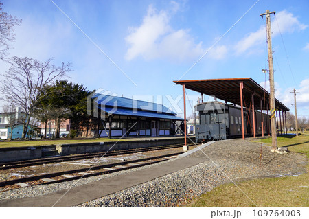 士幌交通公園(士幌線士幌駅)の構内と保存車両 士幌交通公園(士幌線士幌駅)の構内と保存車両 109764003