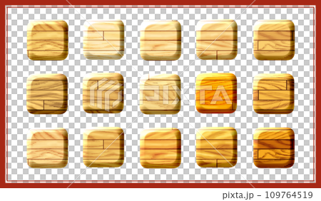 button set 26 - Stock Illustration [109764519] - PIXTA