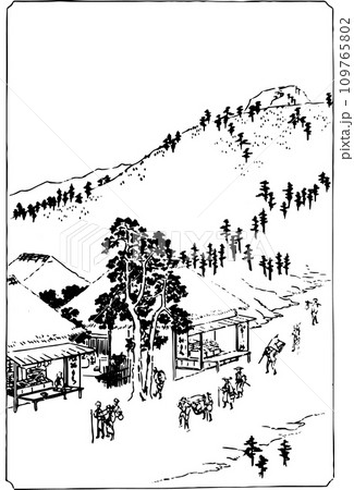 二川（東海道五十三次） 109765802