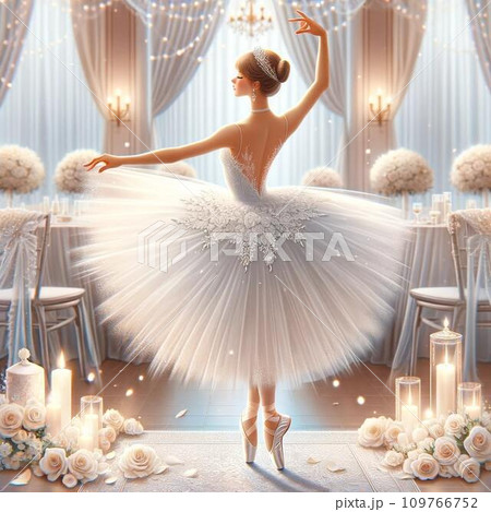 ウエディングでも使えるバレリーナです。 ウエディングでも使えるバレリーナです。 109766752