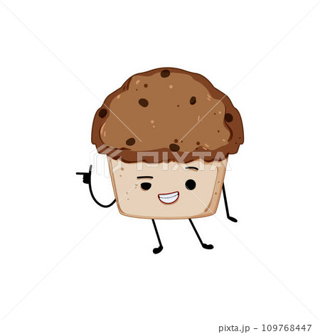 coffee dessert character cartoon vector illustration coffee dessert character cartoon vector illustration 109768447