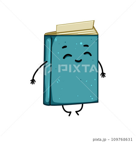 library book character cartoon vector illustration library book character cartoon vector illustration 109768631