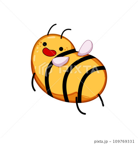bumble bee character cartoon vector illustration bumble bee character cartoon vector illustration 109769331