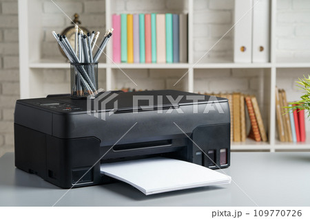 Photocopier machine for document printing in the office Photocopier machine for document printing in the office 109770726