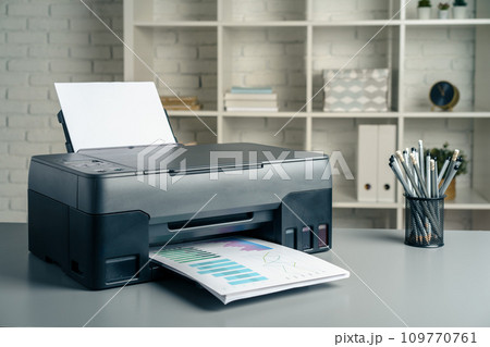 Photocopier machine for document printing in the office 109770761