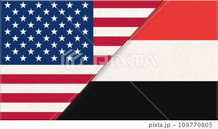 Flags of USA and Jordan. Illustration of national symbols USA and Jordan Flags of USA and Jordan. Illustration of national symbols USA and Jordan 109770805