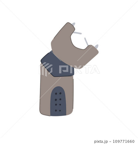 lightning taser gun cartoon vector illustration 109771660