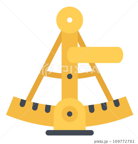 design vector image icons sextant 109772781