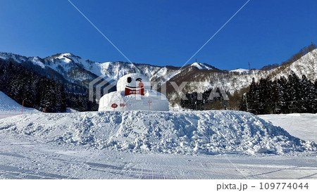 神立スノーリゾートの巨大な雪だるま 神立スノーリゾートの巨大な雪だるま 109774044