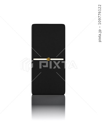 Domino game bone close up isolated 109776122