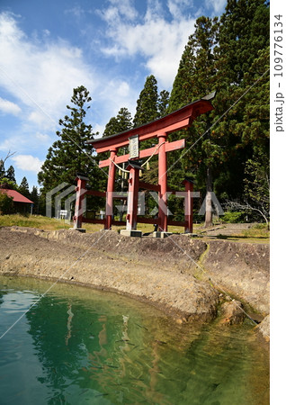 日本で一番深い湖 田沢湖 日本で一番深い湖 田沢湖 109776134