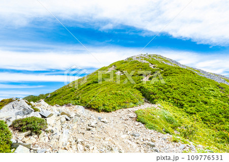 夏の爺ヶ岳登山（爺ヶ岳南峰） 109776531