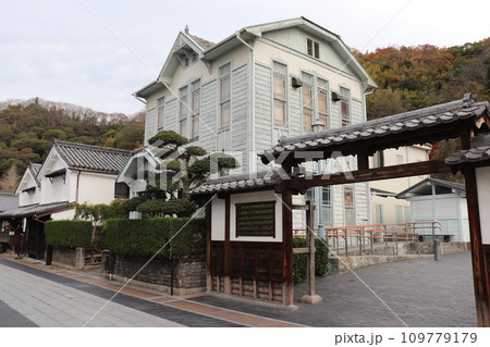 風情ある町並み　安芸の小京都　竹原　広島県 109779179