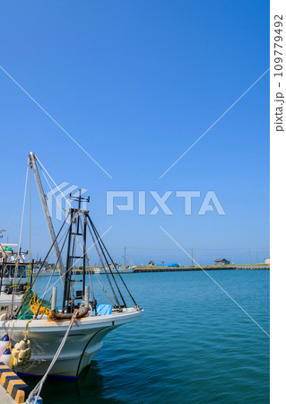 道北の小さな漁港　抜海 109779492