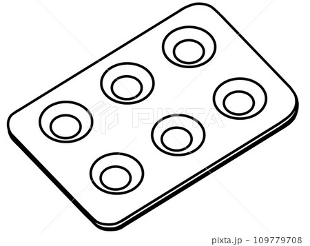 Muffin tray 109779708