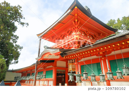 世界遺産 春日大社 御廊・中門 世界遺産 春日大社 御廊・中門 109780102