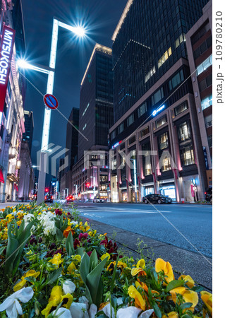 東京日本橋の夜景 109780210