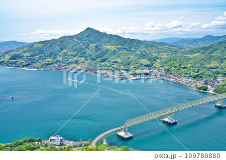 【飯の山展望台からの風景】 山口県大島郡周防大島町小松東瀬戸 109780880