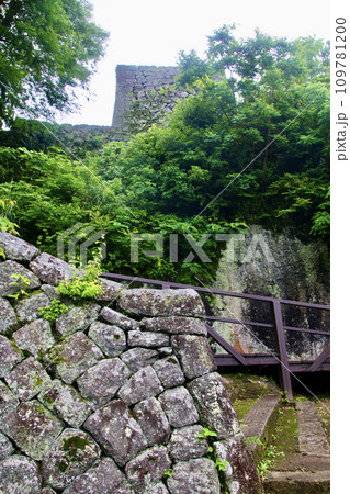 岡城跡・大手上り口(大分県・竹田市) 岡城跡・大手上り口(大分県・竹田市) 109781200